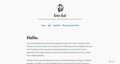 Desktop Screenshot of emigal.com